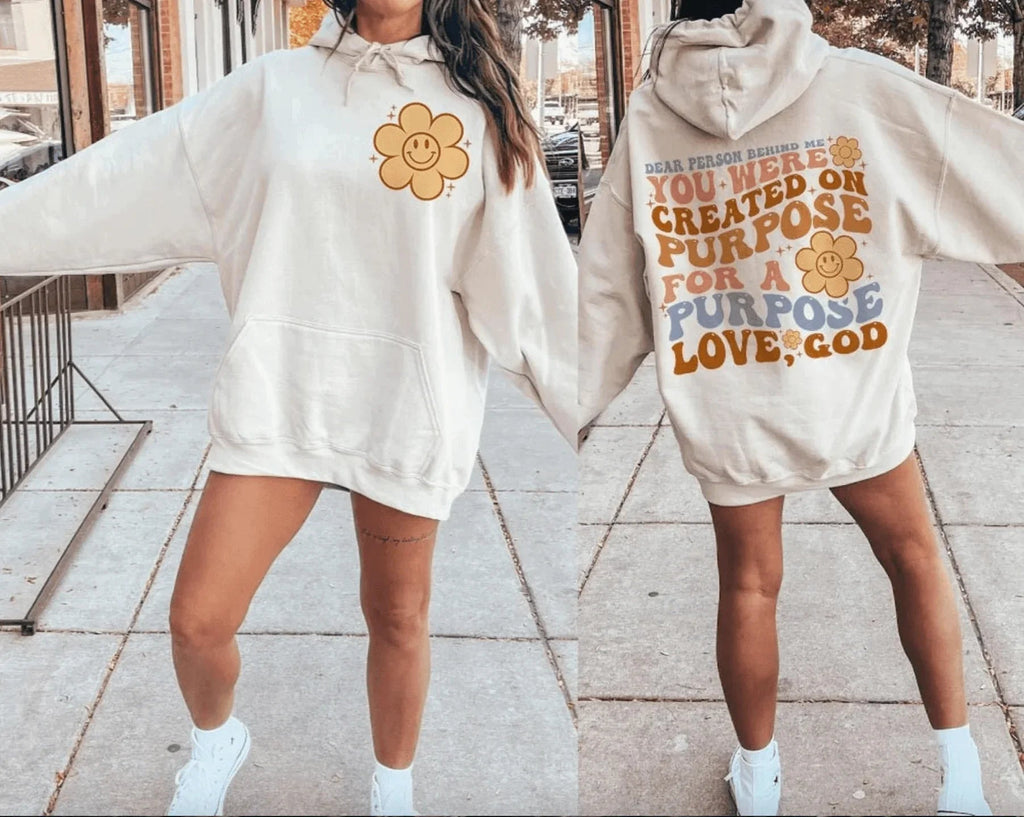 Dear Person Behind Me Crewneck Sweatshirt | Faith-Based Encouragement Shirt | Christian Apparel | Inspirational Graphic Tee | Unisex Fit